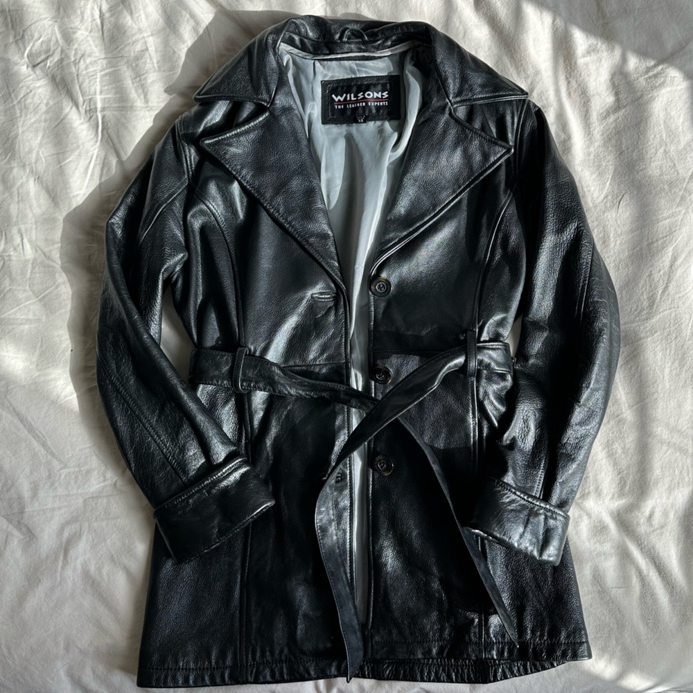 Wilson’s Leather — Black Leather Jacket